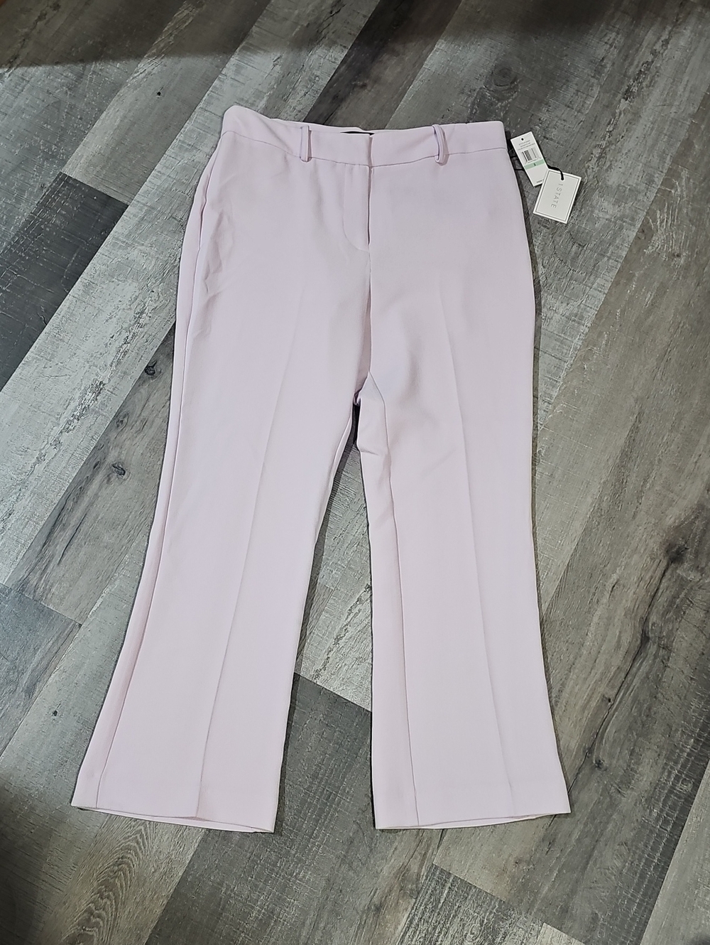 1. State Light Purple Bootcut Dress Pants (D)